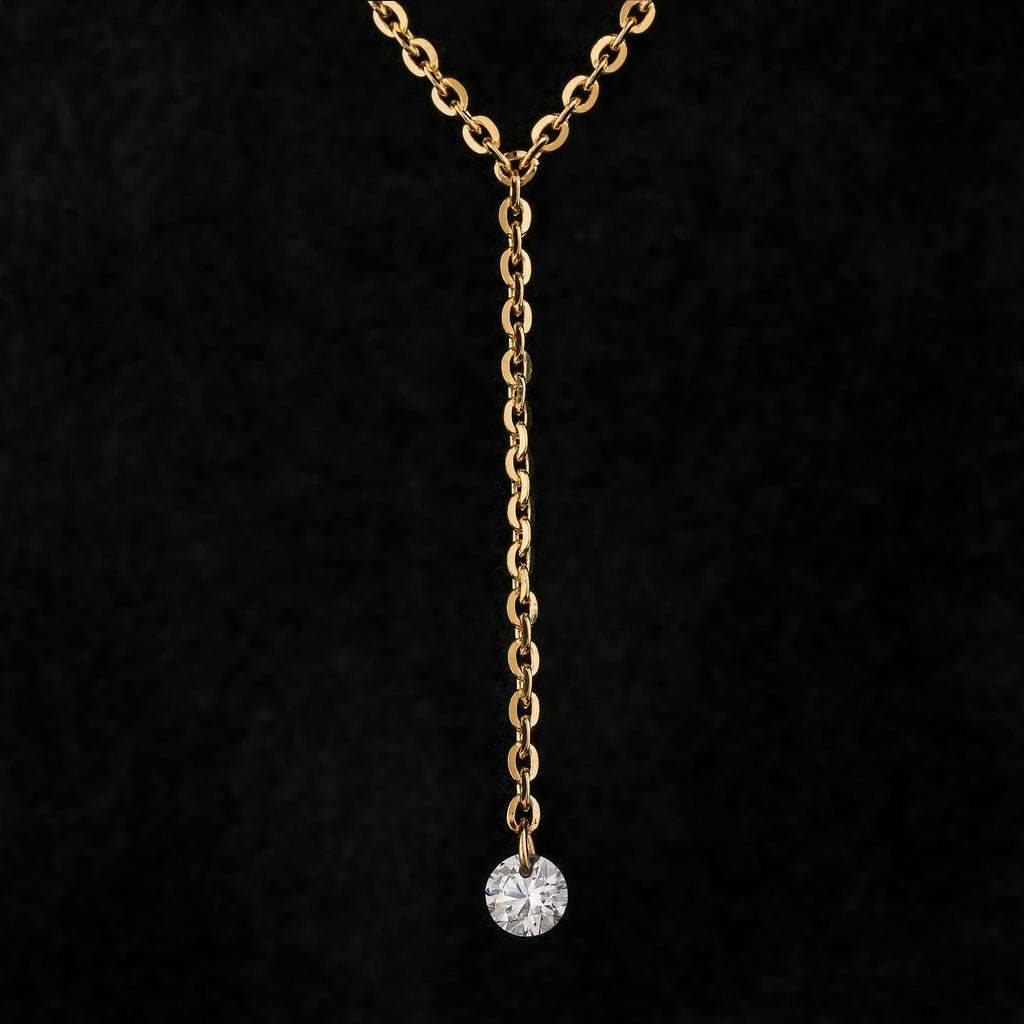 Lynn Floating Diamond Necklace