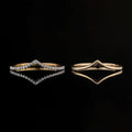 Quinn Wishbone Ring Pair