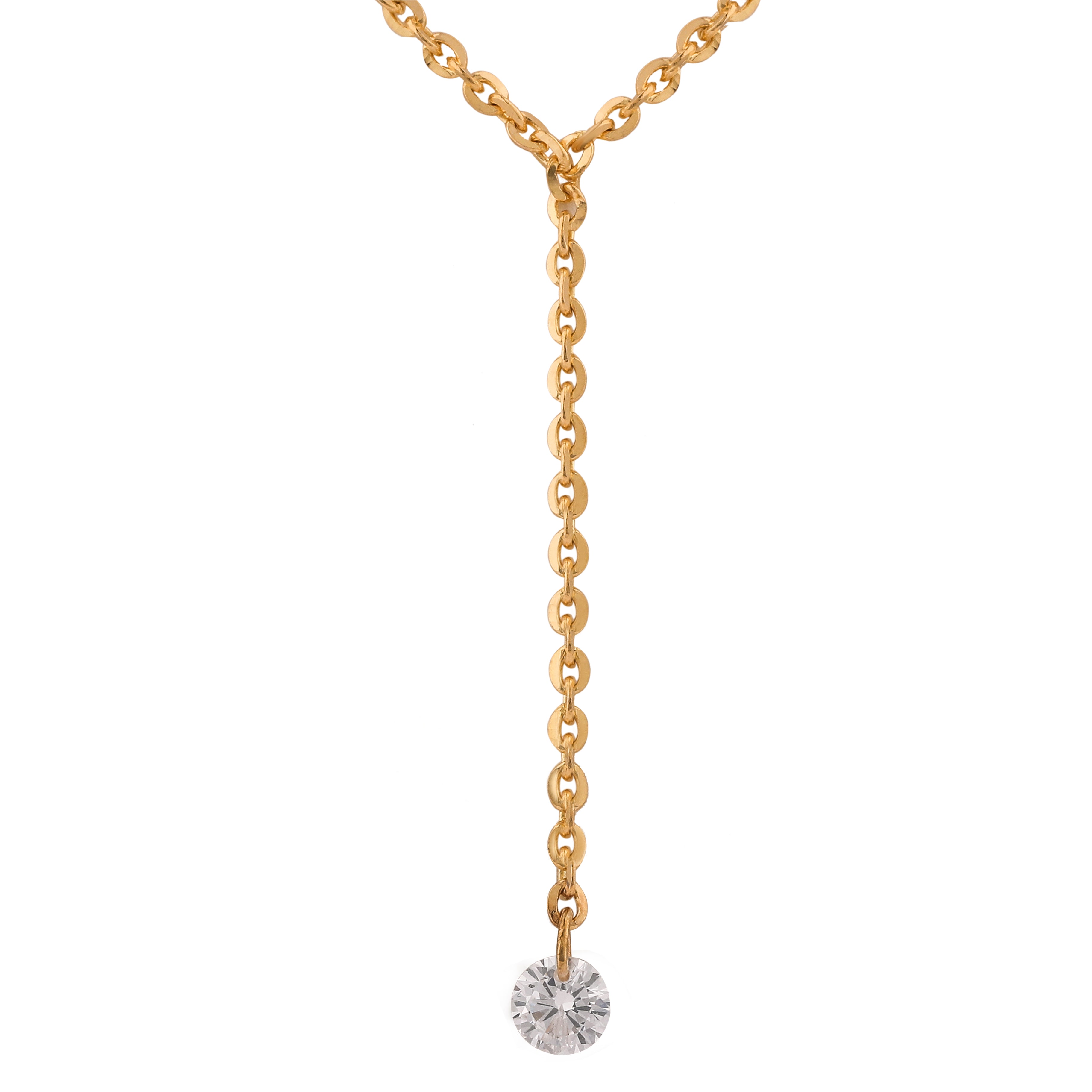Lynn Floating Diamond Necklace