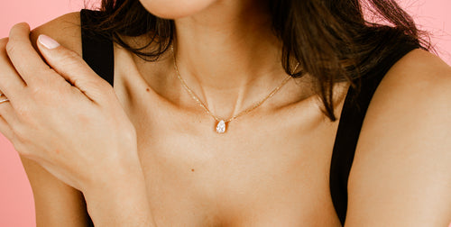 Kristi Pear Necklace