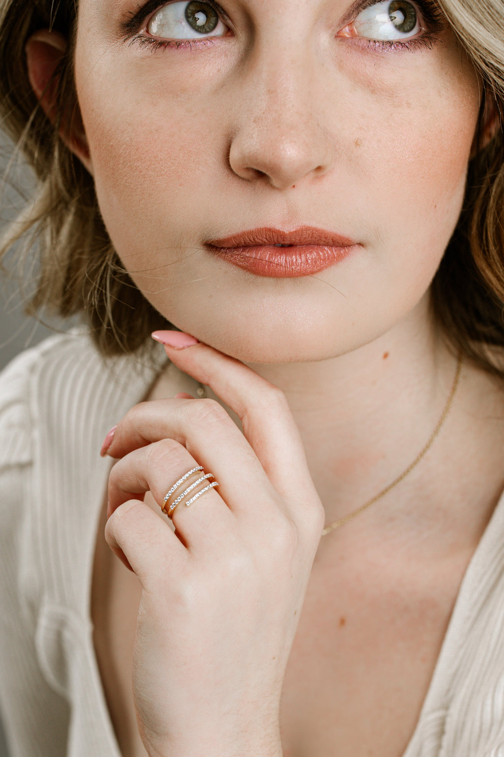 Gabrielle Swirl Ring
